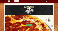 Desktop Screenshot of parkpizza.net